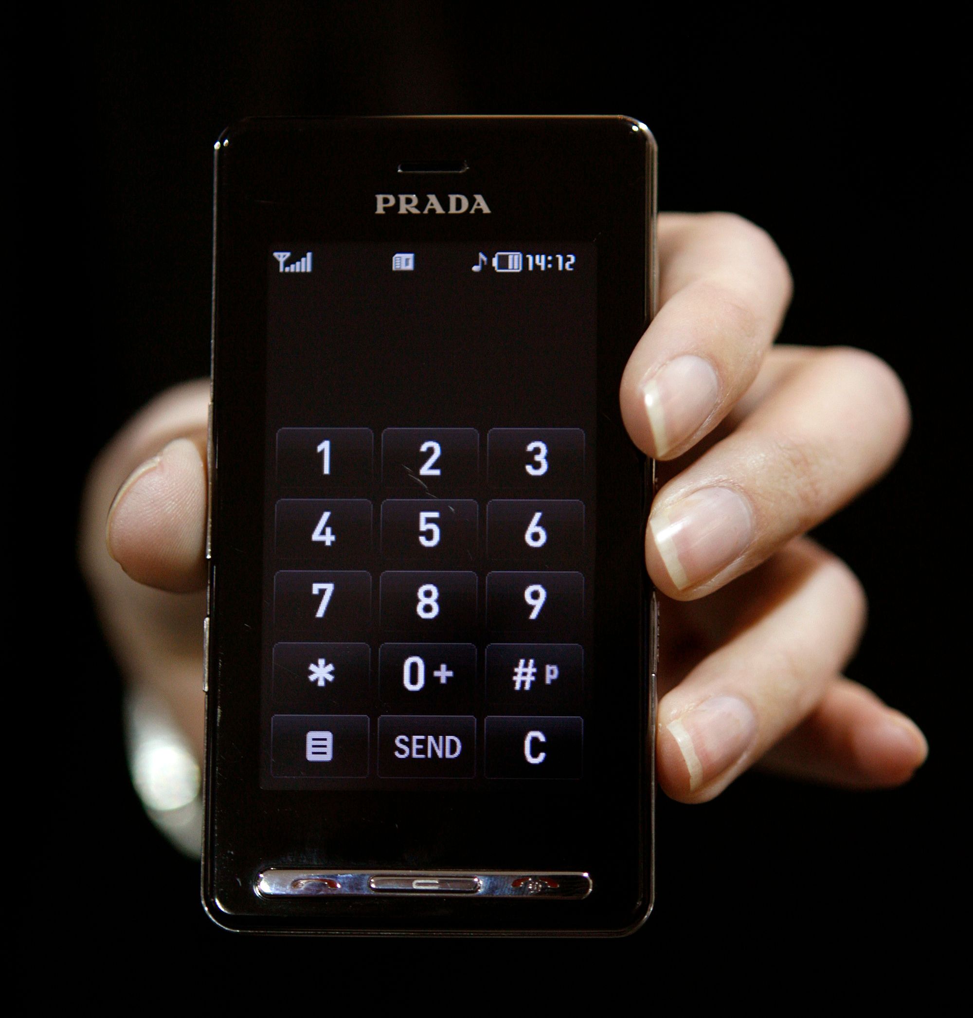 The 2007 LG Prada was arguably the first iPhone-alike touch screen phone.