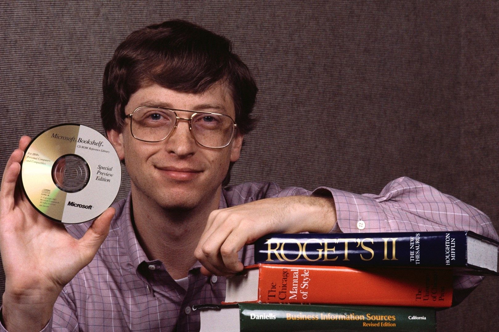 Bill Gates, Microsoft’s co-founder, presents one of the earliest examples of commercial CD software.